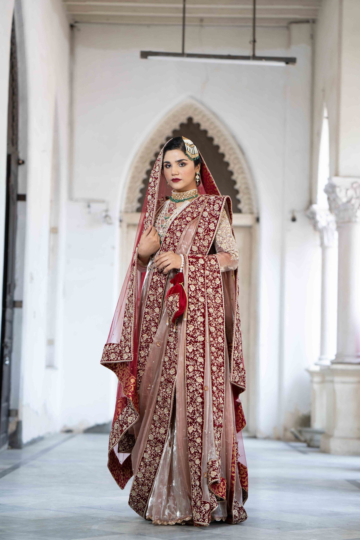 Tissue KHADA DUPATTA