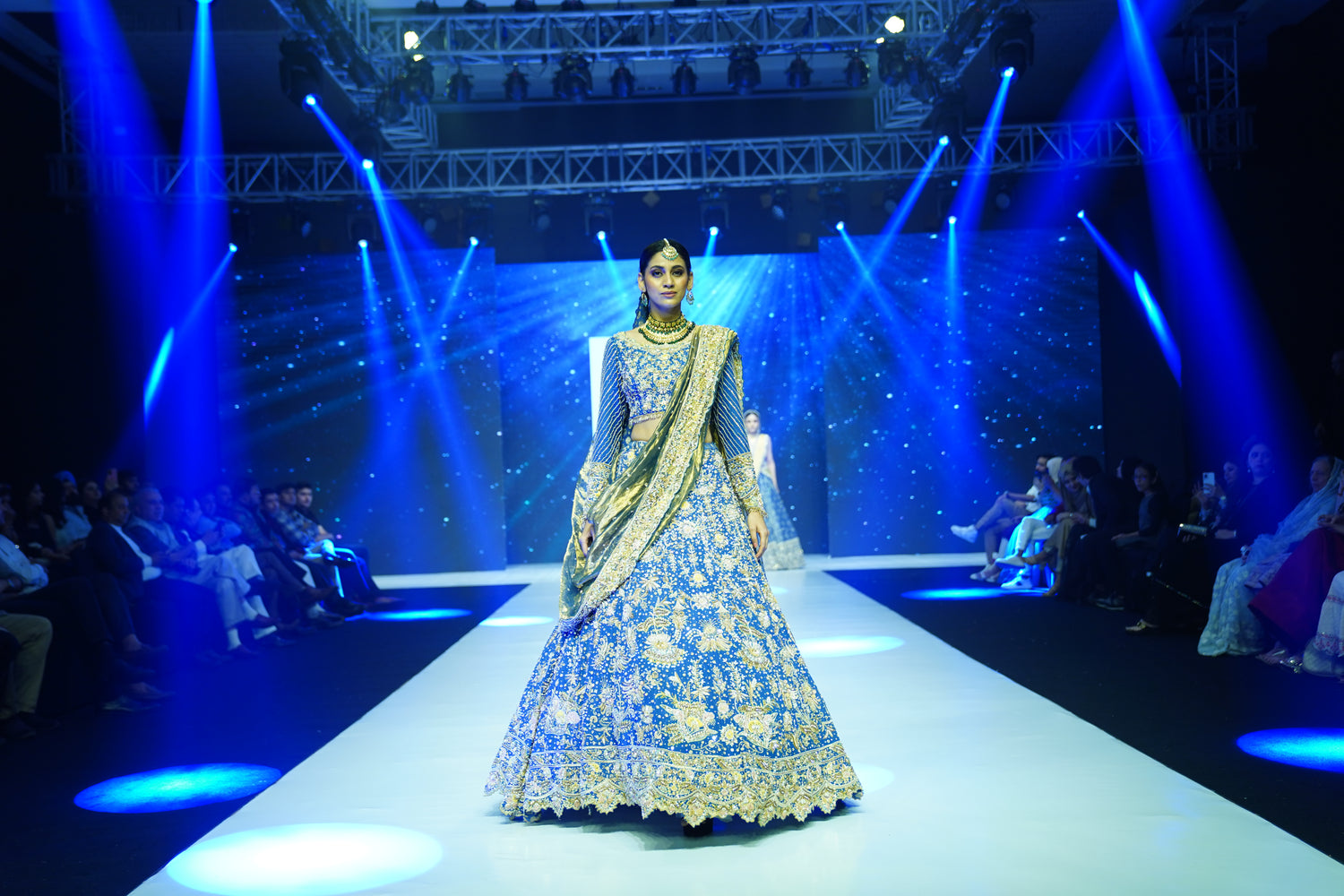 Timeless Teal Lehenga