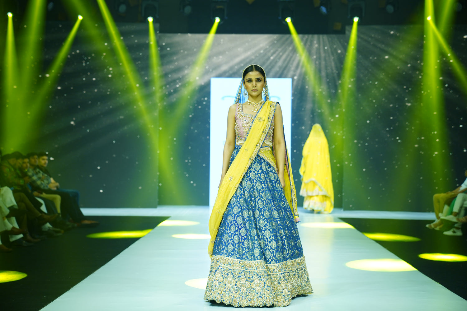 The Royal Indigo Attire