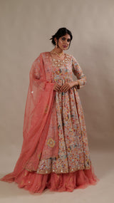 Sequin embellished lehenga