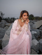 Rose Glow Festive Anarkali